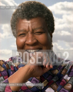 African-American science fiction writer Octavia E Butler..Copyright©Beth Gwinn/Writer Pictures/Rosebud2
