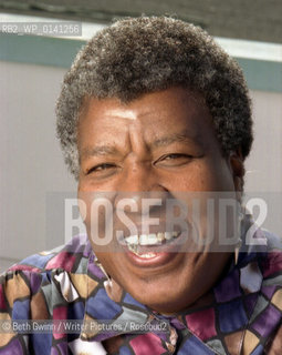 African-American science fiction writer Octavia E Butler..Copyright©Beth Gwinn/Writer Pictures/Rosebud2