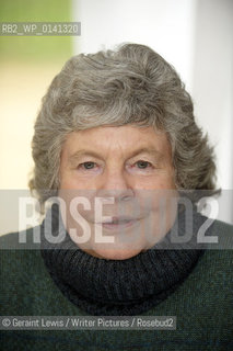 A S Byatt, writer, in Christchurch College Oxford at The Oxford Literary Festival 2010...copyright©Geraint Lewis/Writer Pictures/Rosebud2