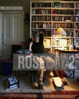 A.S. Byatt, English novelist, poet and Booker Prize winner, at her home in Putney, South West London, 16th March 2009...Copyright©Lindsey Parnaby/Writer Pictures/Rosebud2