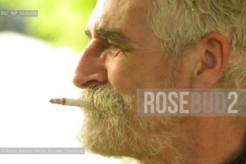 Playwright & author JOHN BYRNE  at the Edinburgh International Book Festival 2002..Copyright©Walter Neilson/Writer Pictures/Rosebud2