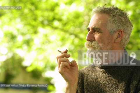 Playwright & author JOHN BYRNE  at the Edinburgh International Book Festival 2002..Copyright©Walter Neilson/Writer Pictures/Rosebud2
