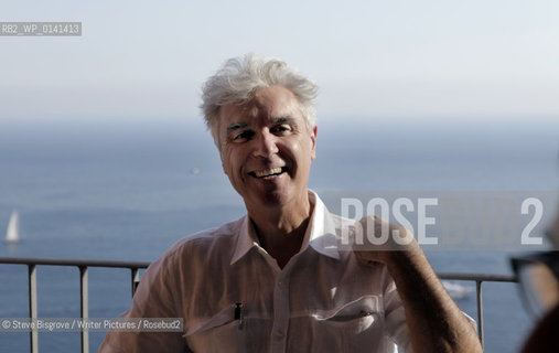 David Byrne in Capri for Le Conversazioni (The Conversations) Capri, Italy. 3 July 2010..copyright©Steve Bisgrove/Writer Pictures/Rosebud2