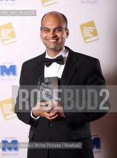 Aravind Adiga winner of the Man Booker Prize at the Guildhall, London..Copyright©Graham Jepson/Writer Pictures/Rosebud2