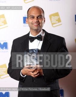 Aravind Adiga winner of the Man Booker Prize at the Guildhall, London..Copyright©Graham Jepson/Writer Pictures/Rosebud2