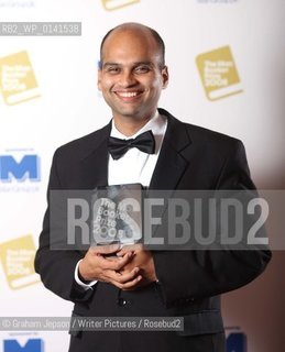 Aravind Adiga winner of the Man Booker Prize at the Guildhall, London..Copyright©Graham Jepson/Writer Pictures/Rosebud2