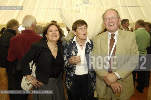Guests at the Festival Launch Party at the Borders Book Festival in Melrose...Copyright©Colin Hattersley/Writer Pictures/Rosebud2