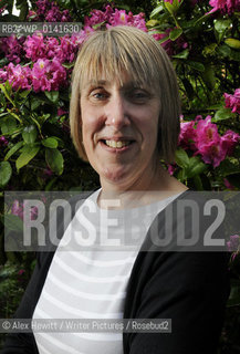 Gill Arbuthnott photographed in the gardens of Harmony House at the Borders Book Festival 2009..Copyright©Alex Hewitt/Writer Pictures/Rosebud2