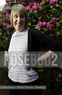 Gill Arbuthnott photographed in the gardens of Harmony House at the Borders Book Festival 2009..Copyright©Alex Hewitt/Writer Pictures/Rosebud2