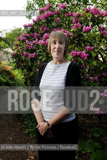 Gill Arbuthnott photographed in the gardens of Harmony House at the Borders Book Festival 2009..Copyright©Alex Hewitt/Writer Pictures/Rosebud2