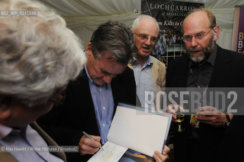Borders Book Festival 2009..Book Aid Charity Reception with Michael Palin..18/06/09 ....Copyright©Alex Hewitt/Writer Pictures/Rosebud2