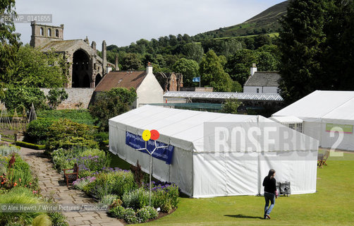 General Views of the Borders Book Festival with visitors..Copyright©Alex Hewitt/Writer Pictures/Rosebud2