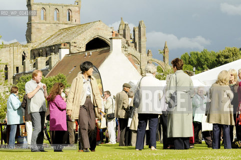 General Views of the Borders Book Festival with visitors..Copyright©Alex Hewitt/Writer Pictures/Rosebud2
