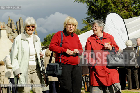 General Views of the Borders Book Festival with visitors..Copyright©Alex Hewitt/Writer Pictures/Rosebud2