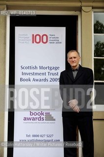 James Kelman, winner of the Scottish Arts Council Book of the year award. Pictured at the sixth Borders Book Festival in Melrose today (Thursday), which runs until Sunday. Four days of book events which cover current affairs, history, entertainment, travel and music...For more info please contact Maggie Page at the Scottish Arts Council.please credit:.Copyright©Colin Hattersley/Writer Pictures/Rosebud2