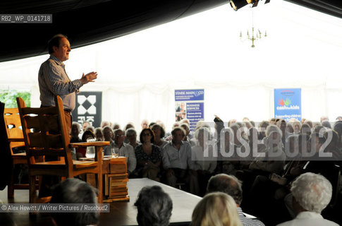 James Naughtie during his event at the Borders Book Festival 2010..The festival runs from Thursday 17th June to Sunday 20th June.for further info please go to the website at www.bordersbookfestival.org or contact Nicky Stonehill on 07740 681 560 or nicky@stonehillsalt.co.uk..Copyright©Alex Hewitt/Writer Pictures/Rosebud2