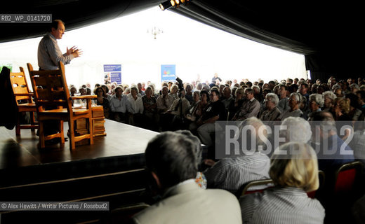 James Naughtie during his event at the Borders Book Festival 2010..The festival runs from Thursday 17th June to Sunday 20th June.for further info please go to the website at www.bordersbookfestival.org or contact Nicky Stonehill on 07740 681 560 or nicky@stonehillsalt.co.uk..Copyright©Alex Hewitt/Writer Pictures/Rosebud2