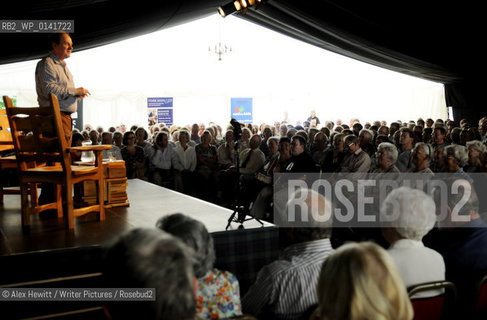 James Naughtie during his event at the Borders Book Festival 2010..The festival runs from Thursday 17th June to Sunday 20th June.for further info please go to the website at www.bordersbookfestival.org or contact Nicky Stonehill on 07740 681 560 or nicky@stonehillsalt.co.uk..Copyright©Alex Hewitt/Writer Pictures/Rosebud2