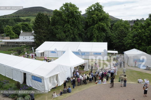 Members of the public queue for Shirley Williams at the Borders Book Festival 2010..The festival runs from Thursday 17th June to Sunday 20th June.for further info please go to the website at www.bordersbookfestival.org or contact Nicky Stonehill on 07740 681 560 or nicky@stonehillsalt.co.uk..Copyright©Alex Hewitt/Writer Pictures/Rosebud2