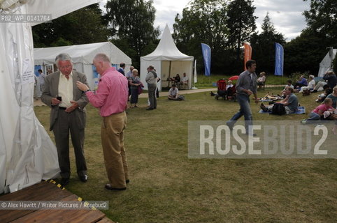Members of the public at the Borders Book Festival 2010..The festival runs from Thursday 17th June to Sunday 20th June.for further info please go to the website at www.bordersbookfestival.org or contact Nicky Stonehill on 07740 681 560 or nicky@stonehillsalt.co.uk..Copyright©Alex Hewitt/Writer Pictures/Rosebud2