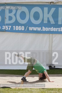 Events at the Borders Book Festival 2010..The festival runs from Thursday 17th June to Sunday 20th June.for further info please go to the website at www.bordersbookfestival.org or contact Nicky Stonehill on 07740 681 560 or nicky@stonehillsalt.co.uk..Copyright©Lloyd Smith/Writer Pictures/Rosebud2