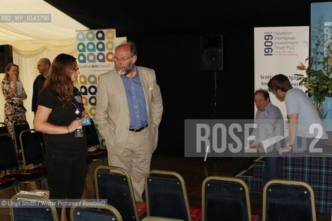 Events at the Borders Book Festival 2010..The festival runs from Thursday 17th June to Sunday 20th June.for further info please go to the website at www.bordersbookfestival.org or contact Nicky Stonehill on 07740 681 560 or nicky@stonehillsalt.co.uk..Copyright©Lloyd Smith/Writer Pictures/Rosebud2