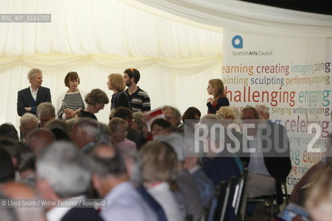 Events at the Borders Book Festival 2010..The festival runs from Thursday 17th June to Sunday 20th June.for further info please go to the website at www.bordersbookfestival.org or contact Nicky Stonehill on 07740 681 560 or nicky@stonehillsalt.co.uk..Copyright©Lloyd Smith/Writer Pictures/Rosebud2