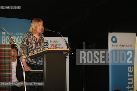 Events at the Borders Book Festival 2010..The festival runs from Thursday 17th June to Sunday 20th June.for further info please go to the website at www.bordersbookfestival.org or contact Nicky Stonehill on 07740 681 560 or nicky@stonehillsalt.co.uk..Copyright©Lloyd Smith/Writer Pictures/Rosebud2