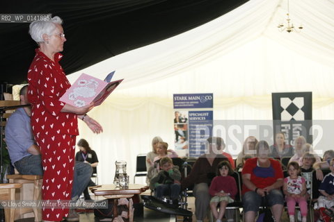 Events at the Borders Book Festival 2010..The festival runs from Thursday 17th June to Sunday 20th June.for further info please go to the website at www.bordersbookfestival.org or contact Nicky Stonehill on 07740 681 560 or nicky@stonehillsalt.co.uk..Copyright©Lloyd Smith/Writer Pictures/Rosebud2