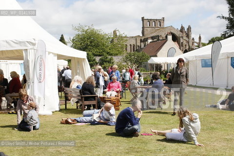 Events at the Borders Book Festival 2010..The festival runs from Thursday 17th June to Sunday 20th June.for further info please go to the website at www.bordersbookfestival.org or contact Nicky Stonehill on 07740 681 560 or nicky@stonehillsalt.co.uk..Copyright©Lloyd Smith/Writer Pictures/Rosebud2