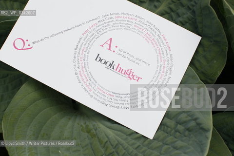 Events at the Borders Book Festival 2010..The festival runs from Thursday 17th June to Sunday 20th June.for further info please go to the website at www.bordersbookfestival.org or contact Nicky Stonehill on 07740 681 560 or nicky@stonehillsalt.co.uk..Copyright©Lloyd Smith/Writer Pictures/Rosebud2