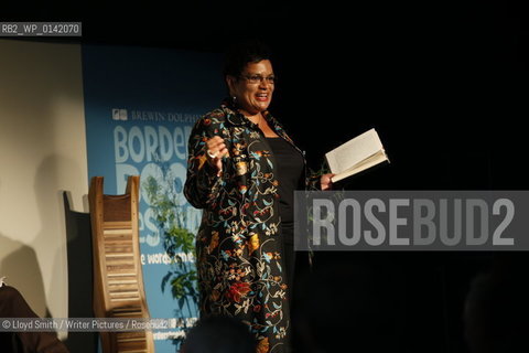 Jackie Kay.Events at the Borders Book Festival 2010..The festival runs from Thursday 17th June to Sunday 20th June.for further info please go to the website at www.bordersbookfestival.org or contact Nicky Stonehill on 07740 681 560 or nicky@stonehillsalt.co.uk..Copyright©Lloyd Smith/Writer Pictures/Rosebud2
