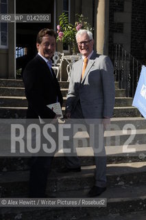 Lord Douglas Hurd at the Borders Book Festival 2010..The festival runs from Thursday 17th June to Sunday 20th June.for further info please go to the website at www.bordersbookfestival.org or contact Nicky Stonehill on 07740 681 560 or nicky@stonehillsalt.co.uk..Copyright©Alex Hewitt/Writer Pictures/Rosebud2