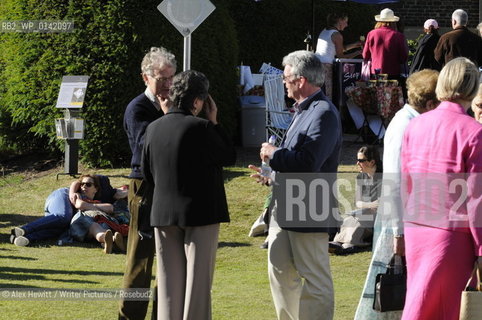 Members of the public at the Borders Book Festival 2010..The festival runs from Thursday 17th June to Sunday 20th June.for further info please go to the website at www.bordersbookfestival.org or contact Nicky Stonehill on 07740 681 560 or nicky@stonehillsalt.co.uk..Copyright©Alex Hewitt/Writer Pictures/Rosebud2
