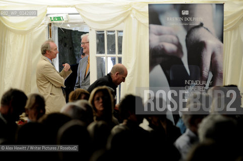 Lord Douglas Hurd at the Borders Book Festival 2010..The festival runs from Thursday 17th June to Sunday 20th June.for further info please go to the website at www.bordersbookfestival.org or contact Nicky Stonehill on 07740 681 560 or nicky@stonehillsalt.co.uk..Copyright©Alex Hewitt/Writer Pictures/Rosebud2