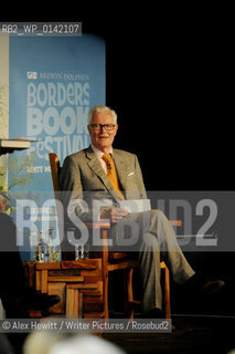 Lord Douglas Hurd at the Borders Book Festival 2010..The festival runs from Thursday 17th June to Sunday 20th June.for further info please go to the website at www.bordersbookfestival.org or contact Nicky Stonehill on 07740 681 560 or nicky@stonehillsalt.co.uk..Copyright©Alex Hewitt/Writer Pictures/Rosebud2