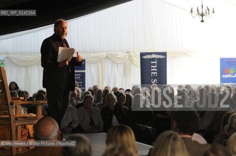 Alistair Moffat introduces the Victoria Wood event at the Borders Book Festival 2010..The festival runs from Thursday 17th June to Sunday 20th June.for further info please go to the website at www.bordersbookfestival.org or contact Nicky Stonehill on 07740 681 560 or nicky@stonehillsalt.co.uk..Copyright©Alex Hewitt/Writer Pictures/Rosebud2
