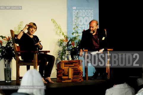Alistair Moffat introduces the Victoria Wood event at the Borders Book Festival 2010..The festival runs from Thursday 17th June to Sunday 20th June.for further info please go to the website at www.bordersbookfestival.org or contact Nicky Stonehill on 07740 681 560 or nicky@stonehillsalt.co.uk..Copyright©Alex Hewitt/Writer Pictures/Rosebud2