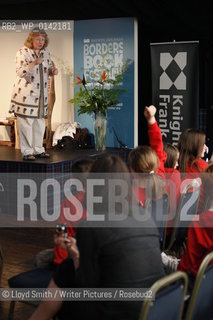 Events at the Borders Book Festival 2010..The festival runs from Thursday 17th June to Sunday 20th June.for further info please go to the website at www.bordersbookfestival.org or contact Nicky Stonehill on 07740 681 560 or nicky@stonehillsalt.co.uk..Copyright©Lloyd Smith/Writer Pictures/Rosebud2