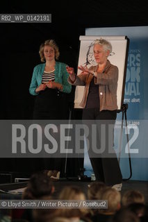 Events at the Borders Book Festival 2010..The festival runs from Thursday 17th June to Sunday 20th June.for further info please go to the website at www.bordersbookfestival.org or contact Nicky Stonehill on 07740 681 560 or nicky@stonehillsalt.co.uk..Copyright©Lloyd Smith/Writer Pictures/Rosebud2