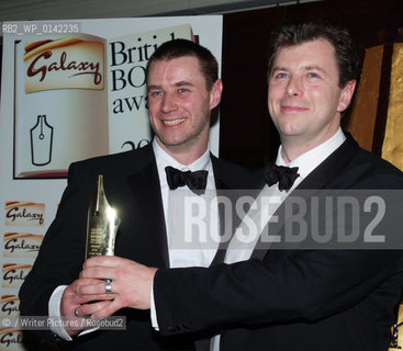 Hal Iggulden and Conn Iggulden, authors of The Dangerous Book for Boys with the Childrens award..Copyright©/Writer Pictures/Rosebud2