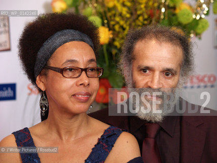 John Agard and friend..Copyright©/Writer Pictures/Rosebud2