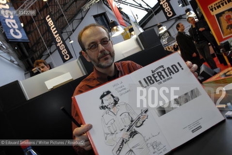 xx Brusselss Bookfair march2007.Libertad..Copyright©Edouard Smekens/Writer Pictures/Rosebud2
