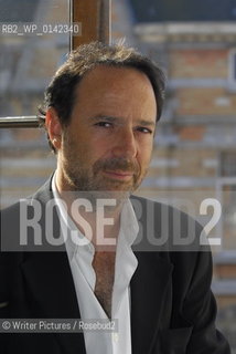 Marc LÈvy at the Brussels BookfairNew phone ©Writer Pictures/Rosebud2
