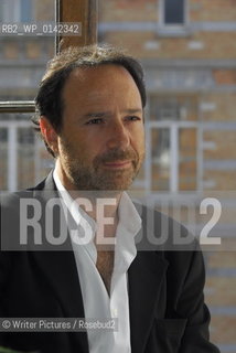 Marc LÈvy at the Brussels BookfairNew phone©Writer Pictures/Rosebud2