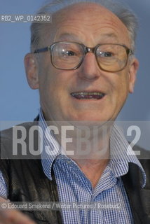 Nicolas Bardos-Feltoronyi at Brusselss Bookfair march2007..Copyright©Edouard Smekens/Writer Pictures/Rosebud2