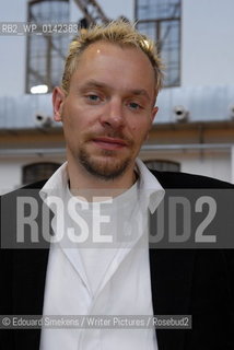 Henry Loevenbruck at Brusselss Bookfair march2007.Author of Le syndrome Copernic..Copyright©Edouard Smekens/Writer Pictures/Rosebud2