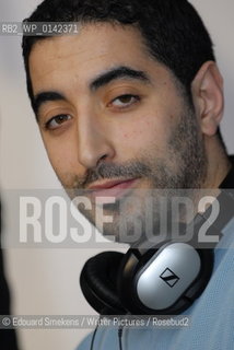 Mohamed Allouchi at Brusselss Bookfair march2007.Winner of Prix Jeunesse et Education Permanente..Copyright©Edouard Smekens/Writer Pictures/Rosebud2
