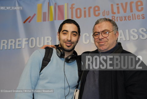 Mohamed Allouchi at Brusselss Bookfair march2007.Winner of Prix Jeunesse et Education Permanente..Copyright©Edouard Smekens/Writer Pictures/Rosebud2