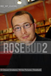 Vincent at  Brusselss Bookfair march2007.Albatros..Copyright©Edouard Smekens/Writer Pictures/Rosebud2
